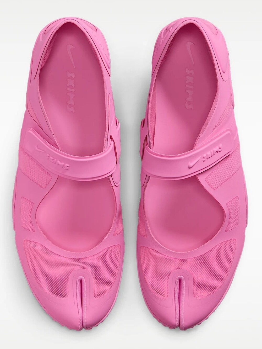 Size 5 To 13 Nike Skims Pink Summer Mesh Comfy Sneakers Walking Shoes - Picture 6 of 10